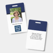 ハイランズスクールサンプルB バッジ (正面＆裏面)