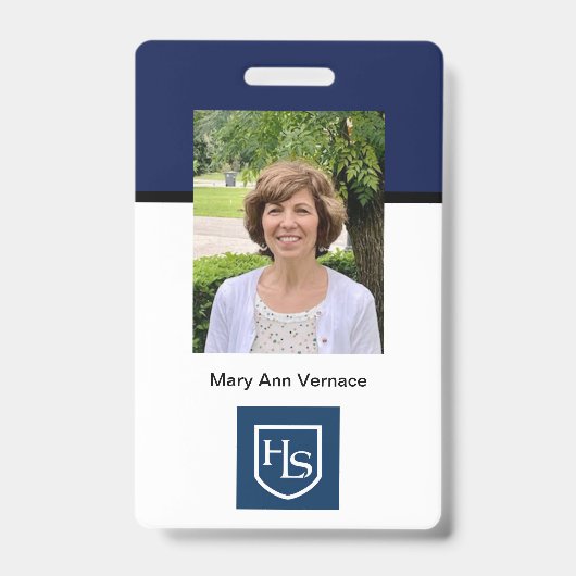 ハイランズスクールサンプルB バッジ (正面)