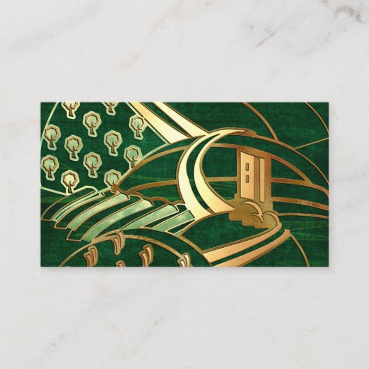 ハイランズ1ケルト造園ツリーサービス 名刺 (正面)