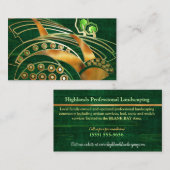 ハイランズ2ケルト造園ツリーサービス 名刺 (正面/裏面)