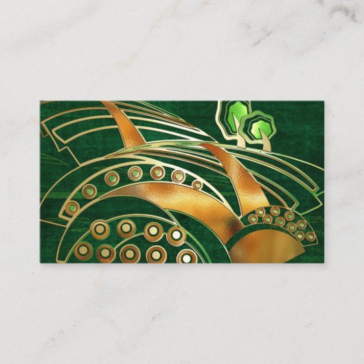 ハイランズ2ケルト造園ツリーサービス 名刺 (正面)