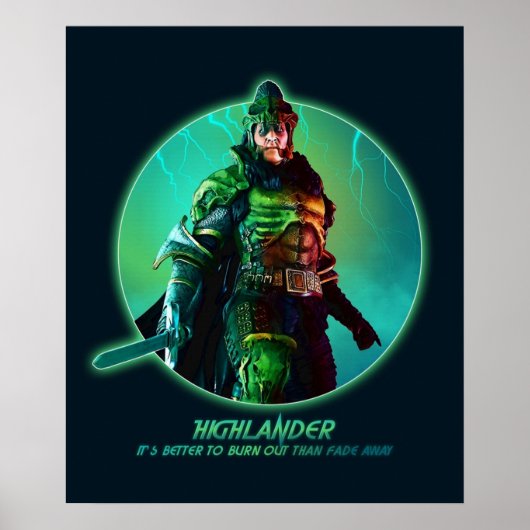 ハイランダーザクルガン ポスター (正面)