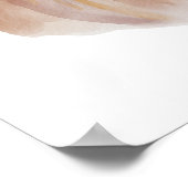 ハイランドおもしろい牛タータンチェックキャップスコットランドアニマルアート ポスター (角)