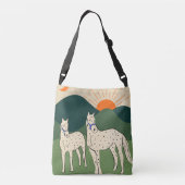 ハイランドの馬 クロスボディバッグ (裏面)