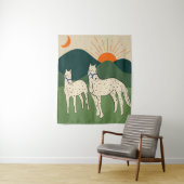 ハイランドの馬 タペストリー (インサイチュ)