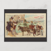 ハイランドエバポクリームヴィンテージ広告 ポストカード (正面)