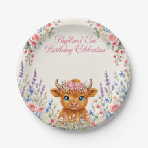 ハイランドカウの誕生日お祝いフラワー