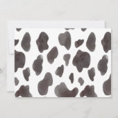 ハイランドカウの誕生日パーティーお礼カード サンキューカード (裏面)