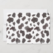 ハイランドカウの誕生日写真　ありがとうカード サンキューカード (裏面)