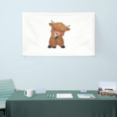 ハイランドカウアンドダンデリオンパフクラシックTシャツ 横断幕 (トレードショー)