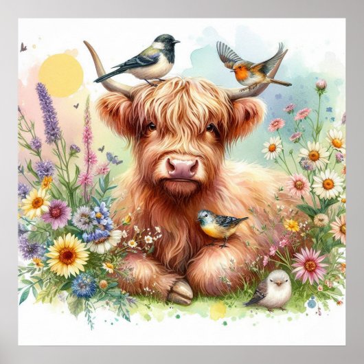 ハイランドカウアンドフレンズ8 ポスター (正面)