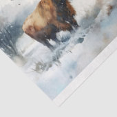 ハイランドカウインスノーコラージュ1デコペ紙 薄葉紙 (詳細)