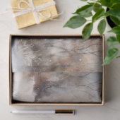 ハイランドカウインスノー1デコページ紙 薄葉紙 (ギフト)