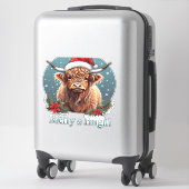 ハイランドカウエッセンシャルTシャツ シール (スーツケース)