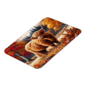 ハイランドカウオータムウォーター色フレキシブル マグネット (左側)