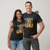 ハイランドカウオータムパンプキンスパイスおもしろTシャツ Tシャツ (ユニセックス)