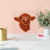 ハイランドカウオーバーサイズTシャツ アクリルサイン (ウェディング)