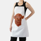 ハイランドカウオーバーサイズTシャツ エプロン (インサイチュ)