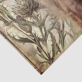 ハイランドカウカーフスコットランドティスル水色 薄葉紙 (詳細)