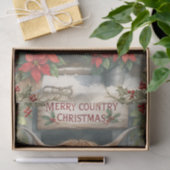 ハイランドカウクリスマス 薄葉紙 (ギフト)