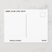 ハイランドカウコスモスカラフルタペストリーII ポストカード (裏面)