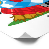 ハイランドカウゴルフ ポスター (角)