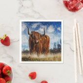 ハイランドカウズ紙ナプキンス スタンダードカクテルナプキン (インサイチュ)