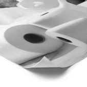 ハイランドカウトイレ紙トイレいたずらバスルーム ポスター (角)