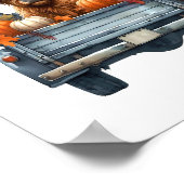 ハイランドカウハロウィーン秋 ポスター (角)