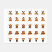 ハイランドカウハロウィーン秋 ラベル (シート)