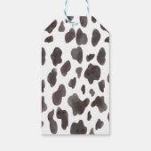 ハイランドカウバースデーパーティーサンキューユユーラベル ギフトタグ (裏面)