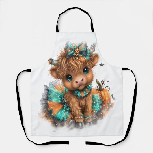 ハイランドカウファームハロウィーン エプロン (正面)