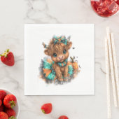 ハイランドカウファームハロウィーン スタンダードランチョンナプキン (インサイチュ)