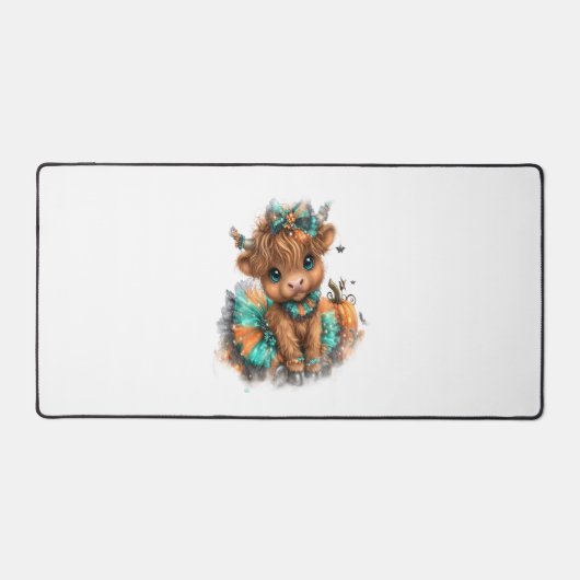 ハイランドカウファームハロウィーン デスクマット (正面)