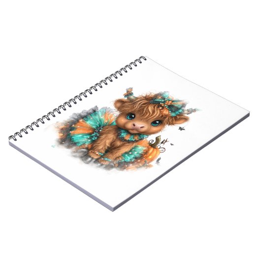 ハイランドカウファームハロウィーン ノートブック (左側)