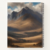 ハイランドカウフォーブスドレスタータンチェックスカーフ ノートブック (裏面)