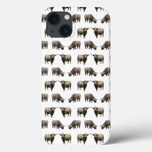 ハイランドカウフレンジーiPadケース（カラーを選択） Case-Mate iPhoneケース (裏面)