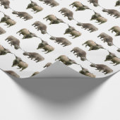 ハイランドカウフレンチラッピング紙（カラーを選択） ラッピングペーパー (角)