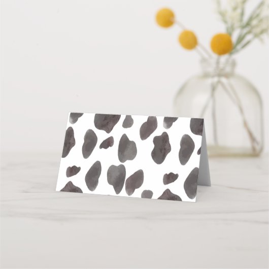 ハイランドカウフードテント座席表 プレイスカード (裏面)