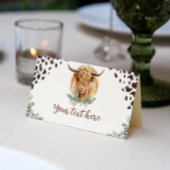 ハイランドカウフードテント座席表 プレイスカード