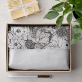 ハイランドカウペンシルアート1デコページ紙 薄葉紙 (ギフト)