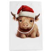 ハイランドカウホリデイ抱き枕 ミディアムペーパーバッグ (正面)