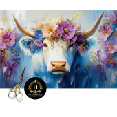 ハイランドカウボホ素朴ファームハウスデクページ 薄葉紙