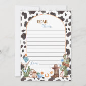 ハイランドカウボーイタイムカプセルノートメッセージカード サンキューカード (正面)