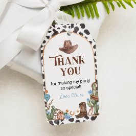 ハイランドカウボーイ誕生日サンキューユーラベル ギフトタグ