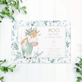 ハイランドカウボーホセカンド誕生日 招待状