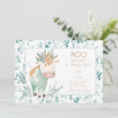 ハイランドカウボーホセカンド誕生日 招待状 (スタンド正面)