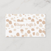 ハイランドカウボーホパンパスグラスおむつラッフル エンクロージャーカード (裏面)