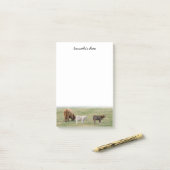 ハイランドカウポストイットノート ポストイット (デスク上)