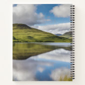 ハイランドカウマカイブルータータンチェックスカーフ ノートブック (裏面)